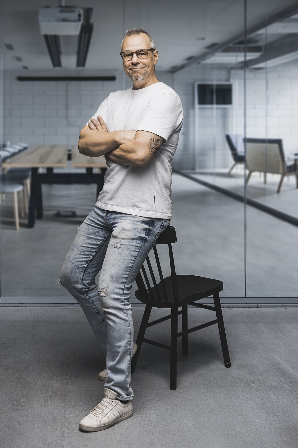 Andreas Schmitt im Studio
