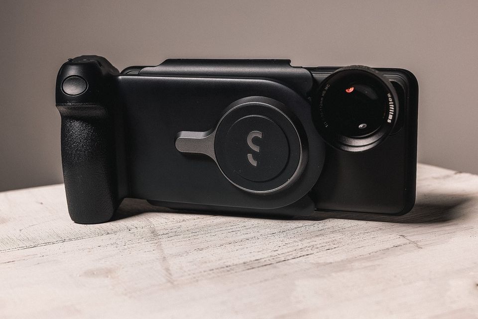 Teilnehmer beim Smartphone-Fotoworkshop